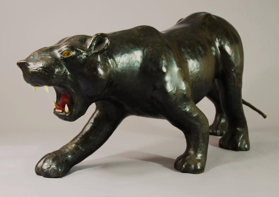 Decorative panther stool by Liberty