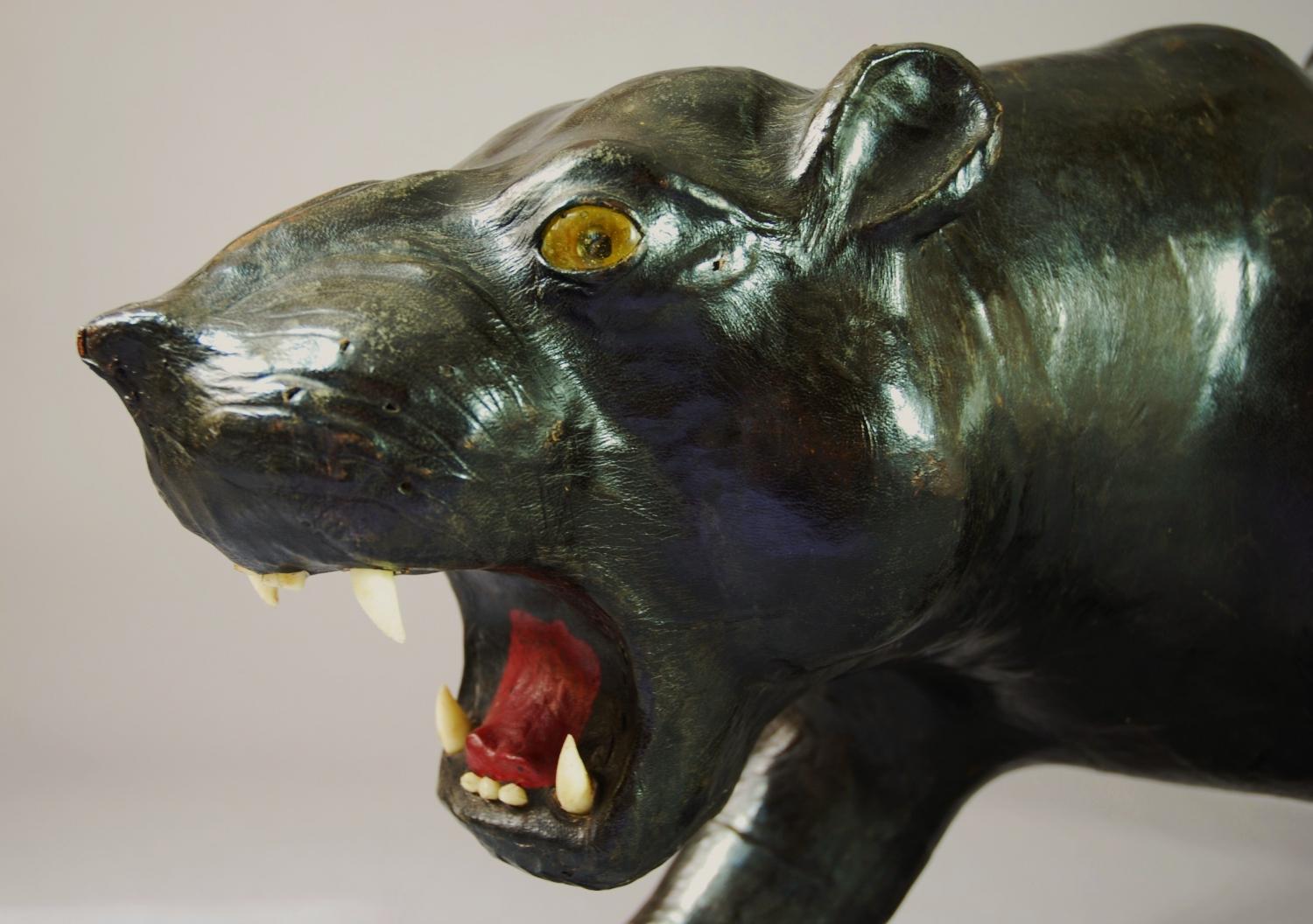 Decorative panther stool by Liberty
