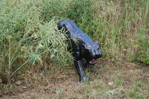Decorative panther stool by Liberty