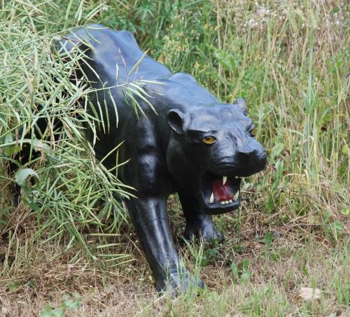 Decorative panther stool by Liberty