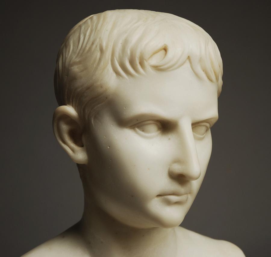 Mid 19thc Italian Grand Tour bust