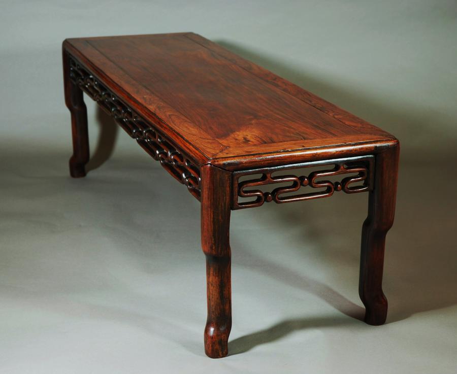 Chinese padouk low table