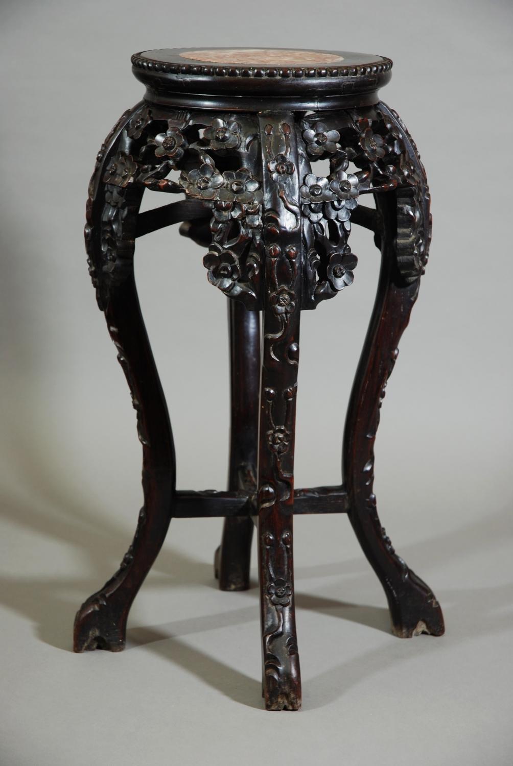 19thc Chinese pot stand