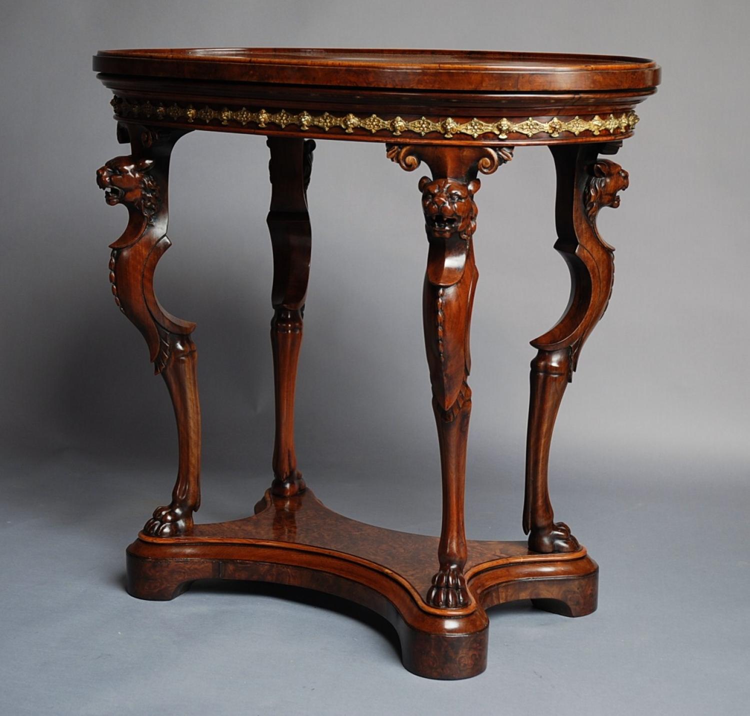 19th century Centre table by Holland & Sons