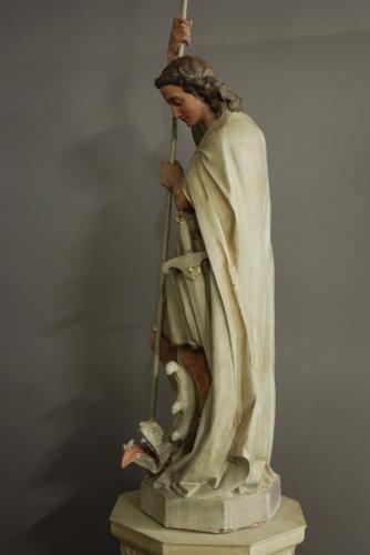 Large figure of St Michael & the Dragon