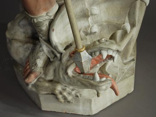 Large figure of St Michael & the Dragon