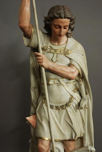 Large figure of St Michael & the Dragon