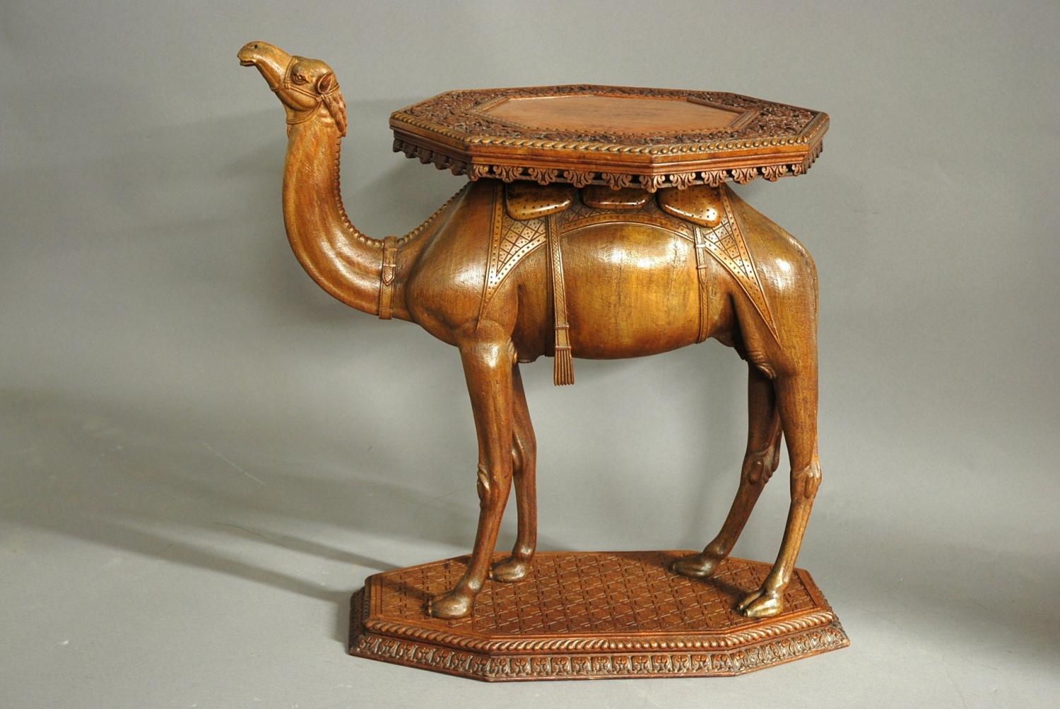 Anglo Indian camel table of superb quality
