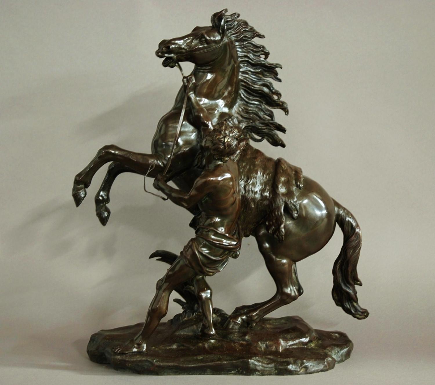 19th century bronze figure 'Marley horse'