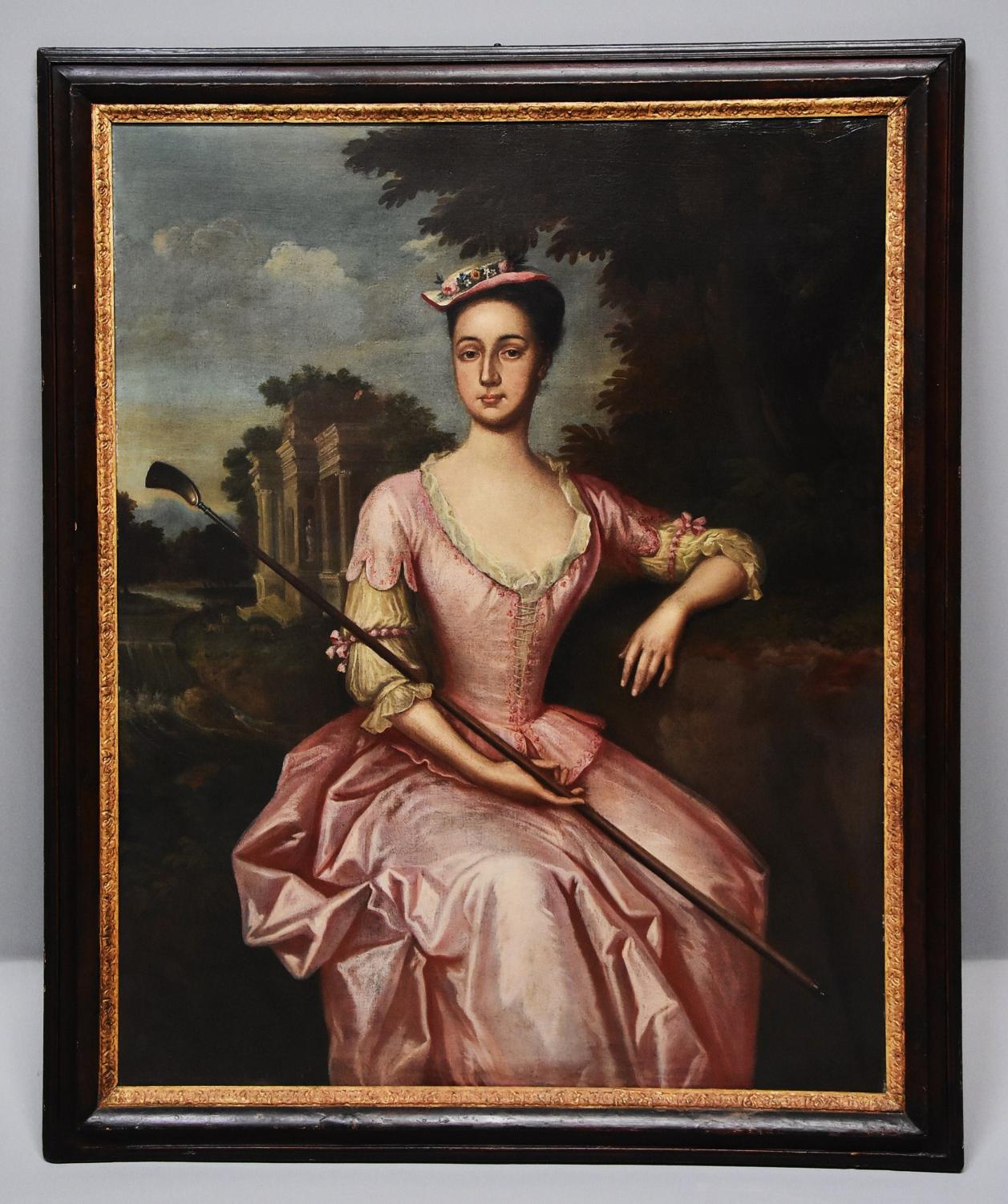 18th century oil painting of Mary Yeats