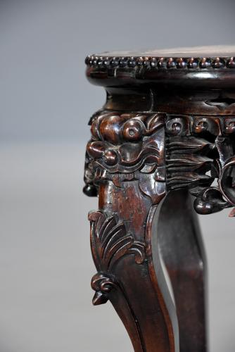 Late 19th century Chinese low table or pot stand