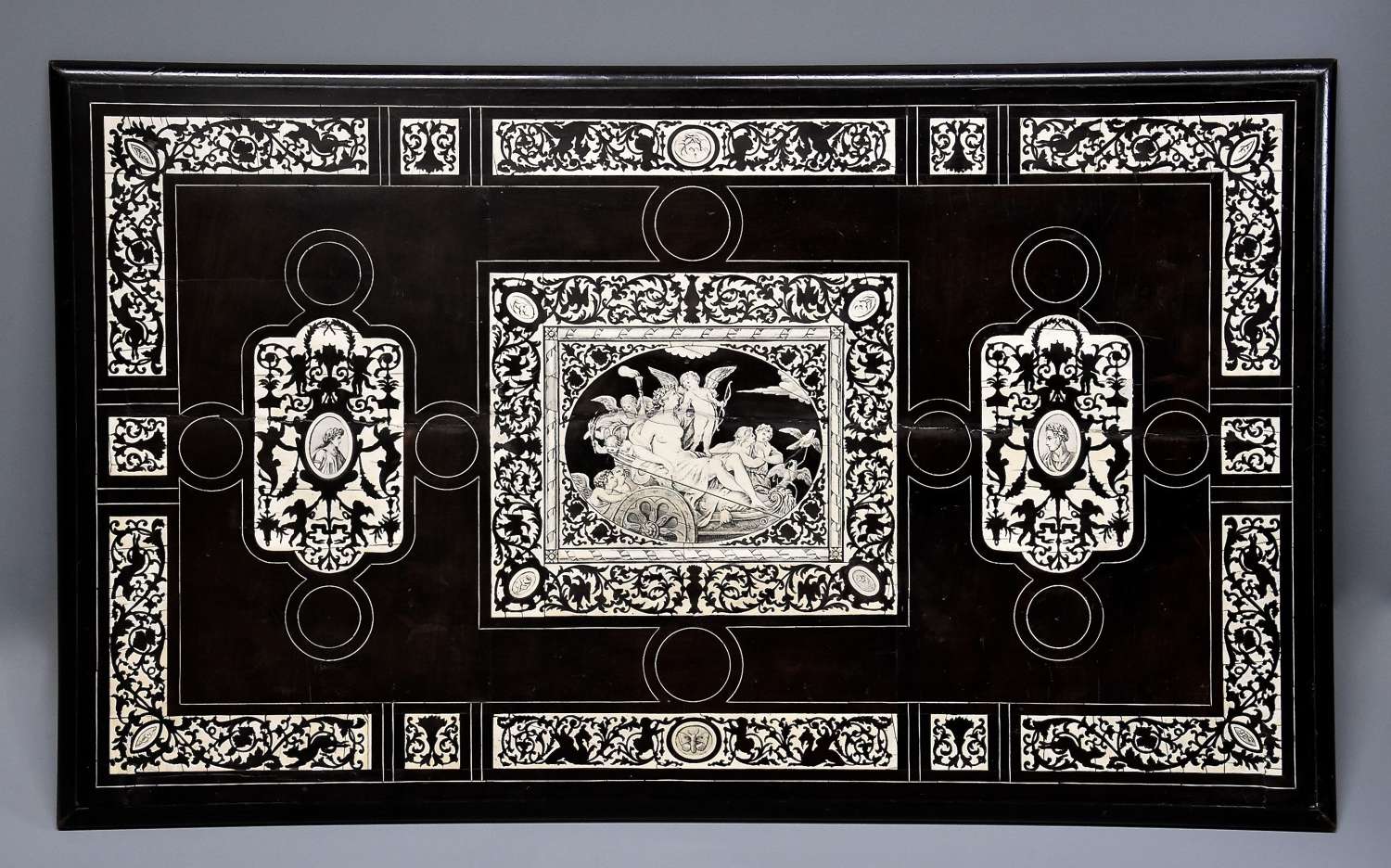 19thc North Italian table top in the Renaissance style