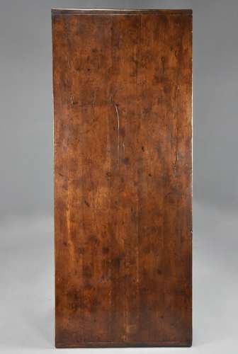 Large late 19thc Arts & Crafts oak farmhouse table of good patina